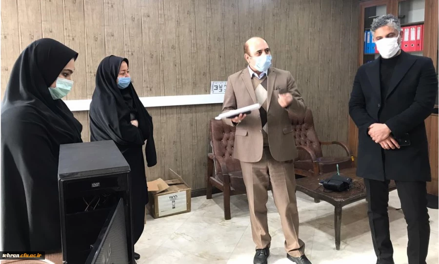 بازدید دکتر علی بلاغی از پردیس زینبیه  2