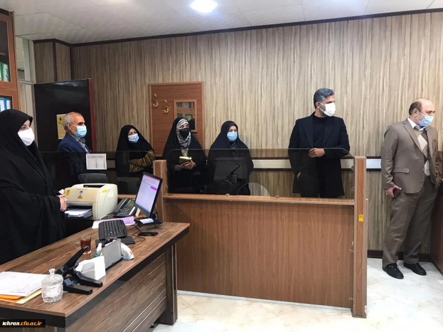 بازدید دکتر علی بلاغی از پردیس زینبیه  3