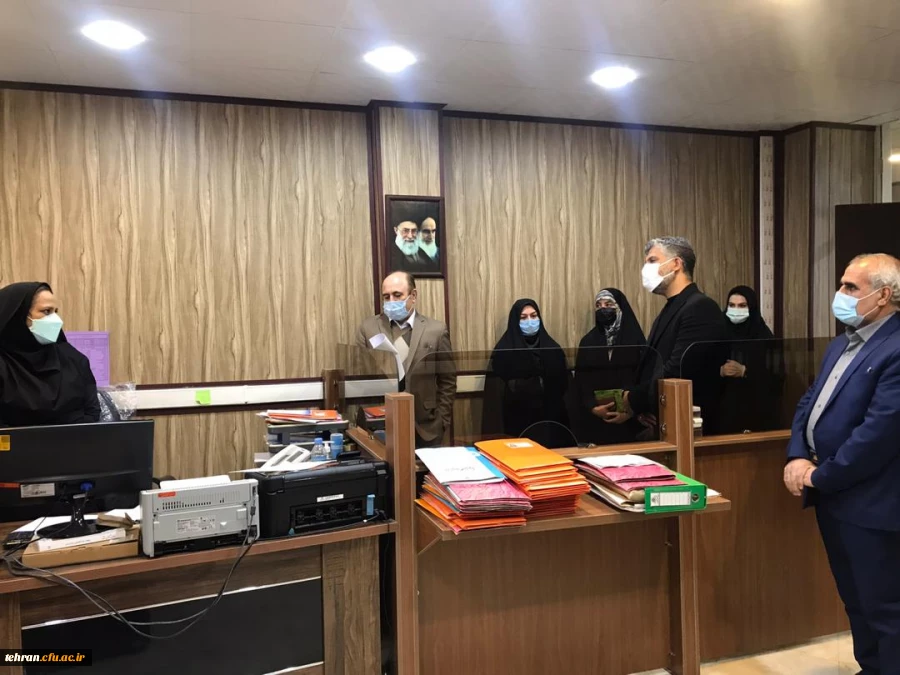 بازدید دکتر علی بلاغی از پردیس زینبیه  5