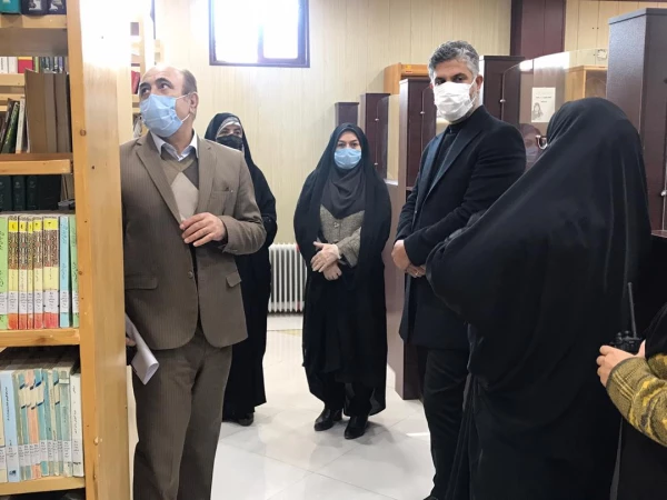 بازدید دکتر علی بلاغی از پردیس زینبیه  6