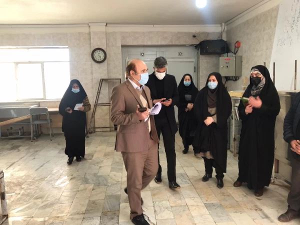 بازدید دکتر علی بلاغی از پردیس زینبیه  7