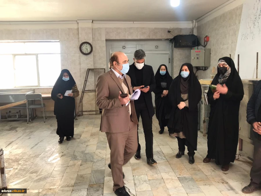 بازدید دکتر علی بلاغی از پردیس زینبیه  7
