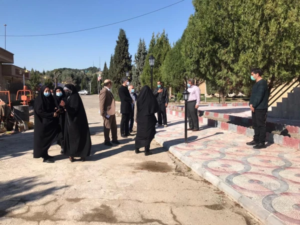 بازدید دکتر علی بلاغی از پردیس زینبیه  8