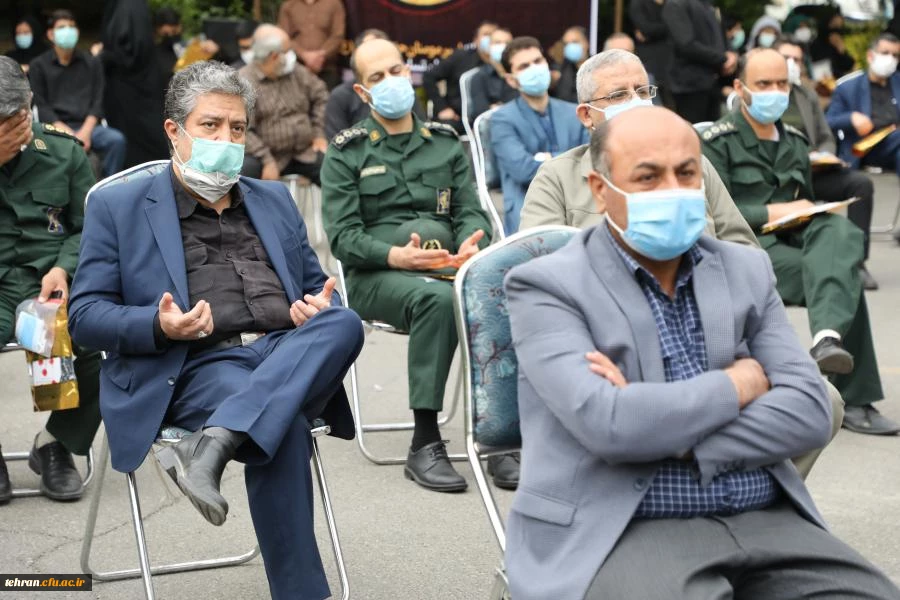 مـراسم تشییع و تدفین پیکر مطهر شهید گمنام در سازمان مرکزی دانشگاه فرهنگیان به روایت تصویر 14