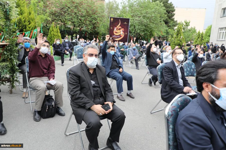 مـراسم تشییع و تدفین پیکر مطهر شهید گمنام در سازمان مرکزی دانشگاه فرهنگیان به روایت تصویر 15