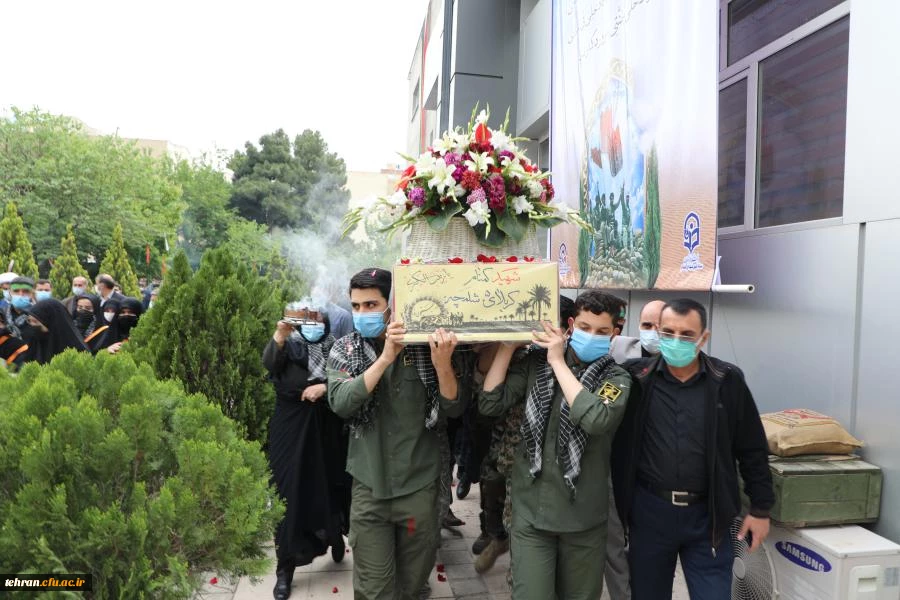 مـراسم تشییع و تدفین پیکر مطهر شهید گمنام در سازمان مرکزی دانشگاه فرهنگیان به روایت تصویر 33