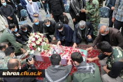 مـراسم تشییع و تدفین پیکر مطهر شهید گمنام در سازمان مرکزی دانشگاه فرهنگیان به روایت تصویر 4