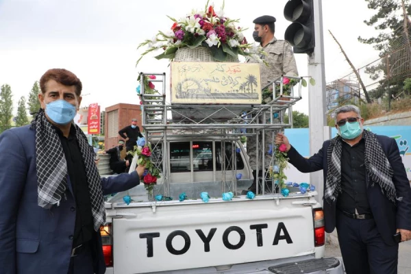 مـراسم تشییع و تدفین پیکر مطهر شهید گمنام در سازمان مرکزی دانشگاه فرهنگیان به روایت تصویر 8