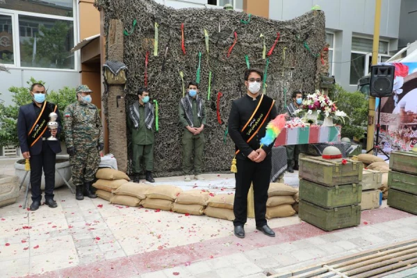 مـراسم تشییع و تدفین پیکر مطهر شهید گمنام در سازمان مرکزی دانشگاه فرهنگیان به روایت تصویر 13