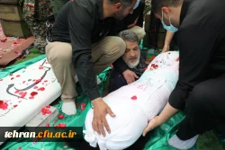 مـراسم تشییع و تدفین پیکر مطهر شهید گمنام در سازمان مرکزی دانشگاه فرهنگیان به روایت تصویر 37