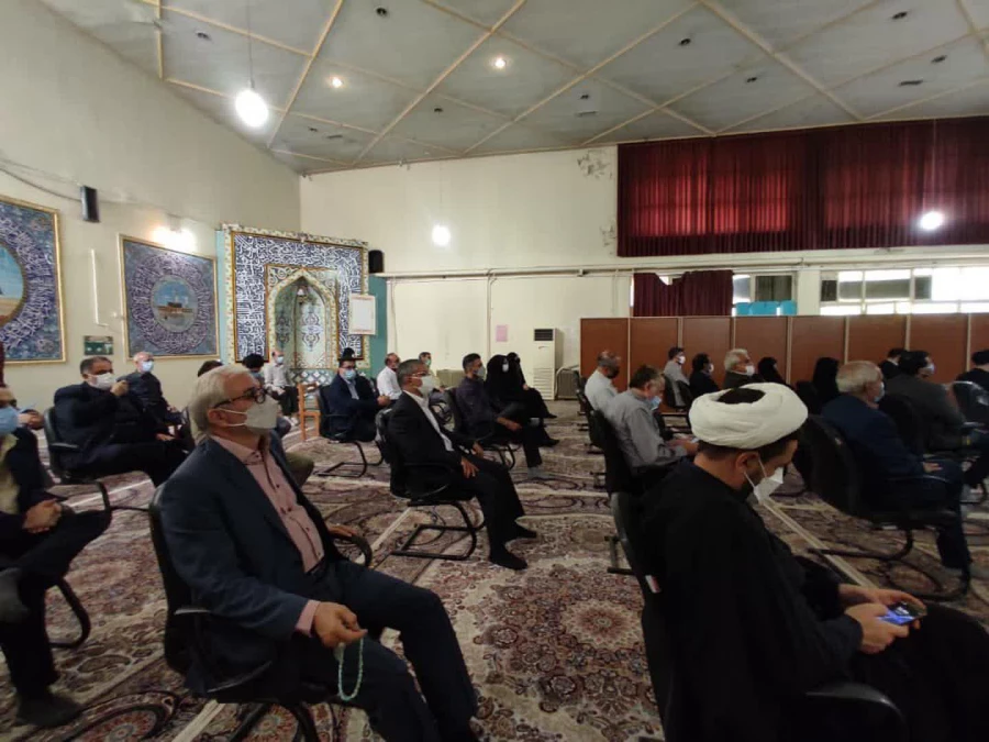 آیین تکریم و معارفه مسئول دفتر نهاد نمایندگی مقام معظم رهبری در دانشگاه فرهنگیان استان تهران 7