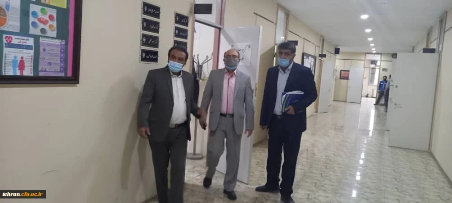 گروه نظارتی و ارزیابی مدیریت امور پردیس های استان تهران از مرکز شهید بهشتی 2