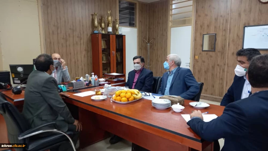 گروه نظارتی و ارزیابی مدیریت امور پردیس های استان تهران از مرکز شهید بهشتی 3