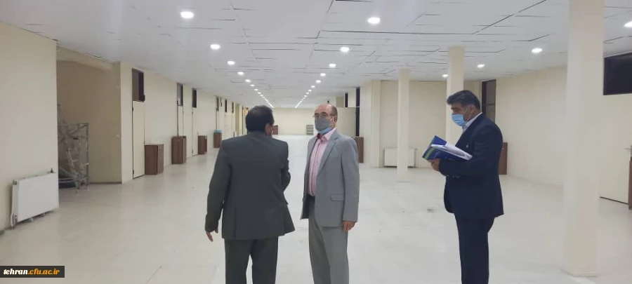 گروه نظارتی و ارزیابی مدیریت امور پردیس های استان تهران از مرکز شهید بهشتی 5
