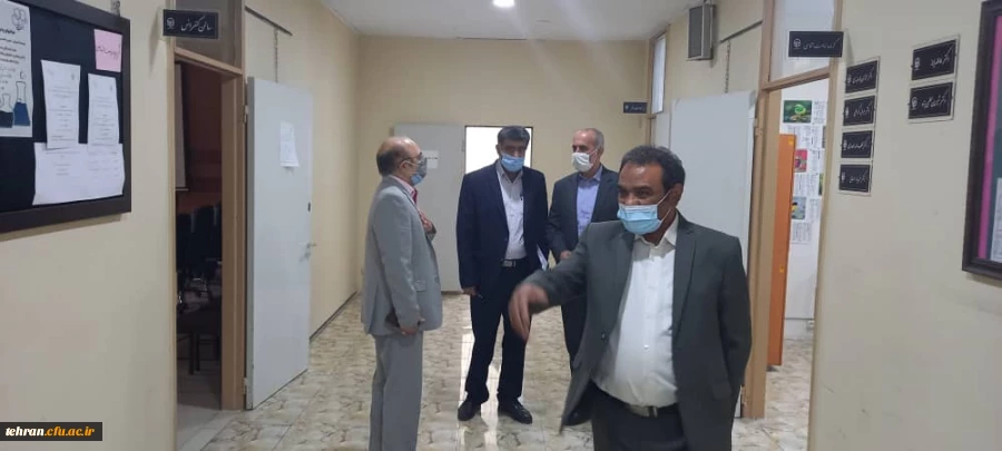 گروه نظارتی و ارزیابی مدیریت امور پردیس های استان تهران از مرکز شهید بهشتی 6