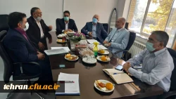 گروه نظارت و ارزیابی مدیریت امور پردیس های استان تهران از پردیس شهید چمران بازدید کردند. 2