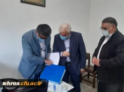 گروه نظارت و ارزیابی مدیریت امور پردیس های استان تهران از پردیس شهید چمران بازدید کردند. 3