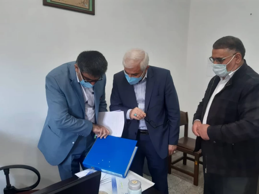 گروه نظارت و ارزیابی مدیریت امور پردیس های استان تهران از پردیس شهید چمران بازدید کردند. 3