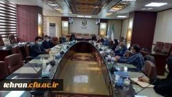 گروه نظارت و ارزیابی مدیریت امور پردیس های استان تهران از پردیس زینبیه بازدید کردند. 2