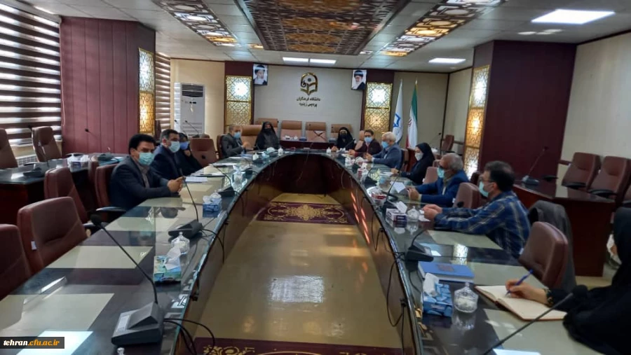 گروه نظارت و ارزیابی مدیریت امور پردیس های استان تهران از پردیس زینبیه بازدید کردند. 2