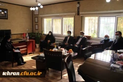 گروه نظارت و ارزیابی مدیریت امور پردیس های استان تهران از پردیس نسیبه بازدید کردند. 2