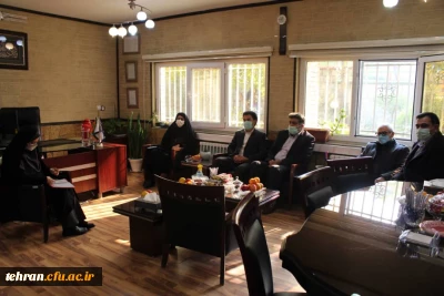 گروه نظارت و ارزیابی مدیریت امور پردیس های استان تهران از پردیس نسیبه بازدید کردند.