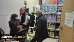 گروه نظارت و ارزیابی مدیریت امور پردیس های استان تهران از پردیس نسیبه بازدید کردند. 4