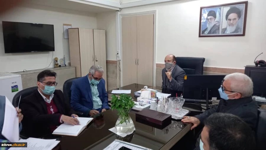 گروه نظارت و ارزیابی مدیریت امور پردیس های استان تهران از مرکز شهدای مکه بازدید کردند. 2