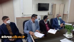 گروه نظارت و ارزیابی مدیریت امور پردیس های استان تهران از مرکز شهدای مکه بازدید کردند. 3