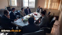 گروه نظارت و ارزیابی مدیریت امور پردیس های استان تهران از پردیس شهید مفتح بازدید کردند. 2