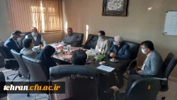 گروه نظارت و ارزیابی مدیریت امور پردیس های استان تهران از پردیس شهید مفتح بازدید کردند. 4