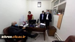 گروه نظارت و ارزیابی مدیریت امور پردیس های استان تهران از پردیس شهید مفتح بازدید کردند. 5