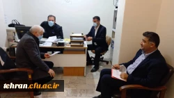 گروه نظارت و ارزیابی مدیریت امور پردیس های استان تهران از پردیس شهید مفتح بازدید کردند. 6