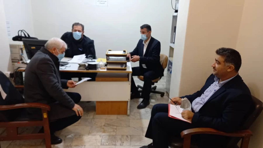 گروه نظارت و ارزیابی مدیریت امور پردیس های استان تهران از پردیس شهید مفتح بازدید کردند. 6