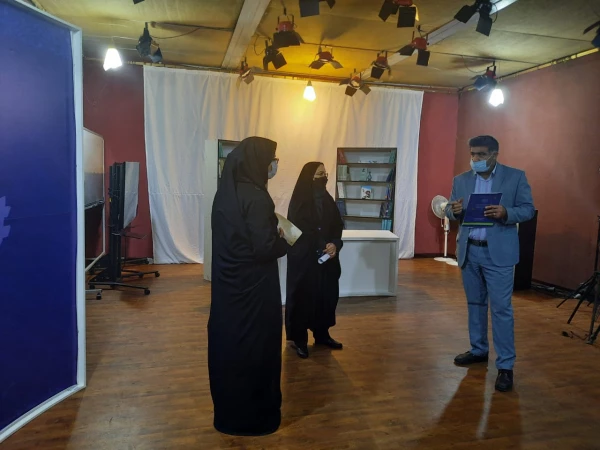 گروه نظارت و ارزیابی مدیریت امور پردیس های استان تهران از مرکز شهید شرافت بازدید کردند. 4