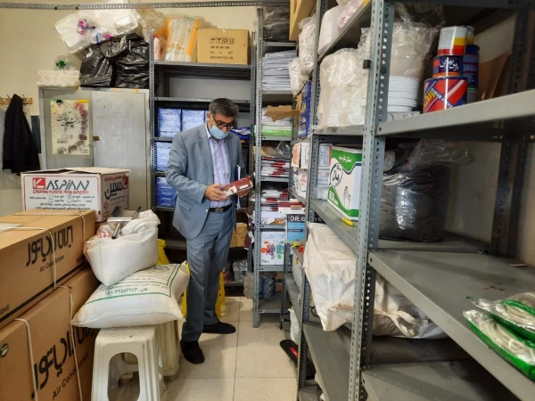 گروه نظارت و ارزیابی مدیریت امور پردیس های استان تهران از مرکز شهید شرافت بازدید کردند. 6