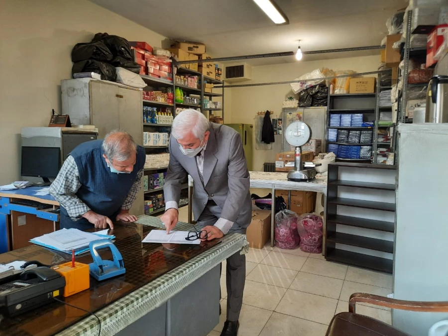 گروه نظارت و ارزیابی مدیریت امور پردیس های استان تهران از مرکز شهید شرافت بازدید کردند. 7