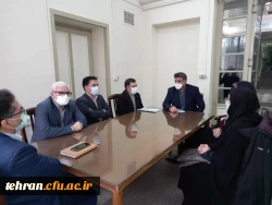 گروه نظارت و ارزیابی مدیریت امور پردیس های استان تهران از مرکز شهید باهنر بازدید کردند. 2