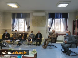 گروه نظارت و ارزیابی مدیریت امور پردیس های استان تهران از مرکز عترت بازدید کردند. 2