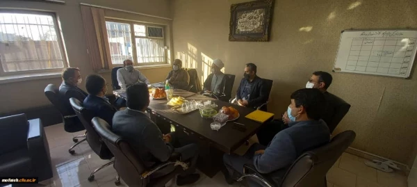  مدیر گروه جدید زبان و ادبیات فارسی پردیس شهید مفتح معارفه شد. 2