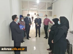 به مناسبت ولادت با سعادت حضرت فاطمه زهرا(س) روز مادر و مقام زن در مدیریت امور پردیس-های استان تهران از همکاران خانم قدردانی شد. 3