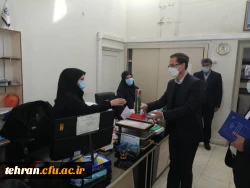 به مناسبت ولادت با سعادت حضرت فاطمه زهرا(س) روز مادر و مقام زن در مدیریت امور پردیس-های استان تهران از همکاران خانم قدردانی شد. 6