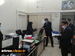 به مناسبت ولادت با سعادت حضرت فاطمه زهرا(س) روز مادر و مقام زن در مدیریت امور پردیس-های استان تهران از همکاران خانم قدردانی شد. 8