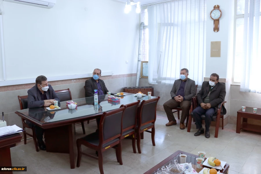 بازدید دکتر خنیفر و دو تن از معاونان ایشان از مدیریت امور پردیس های استان تهران و مرکز شهدای مکه 2