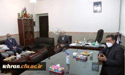 بازدید دکتر خنیفر و دو تن از معاونان ایشان از مدیریت امور پردیس های استان تهران و مرکز شهدای مکه 2