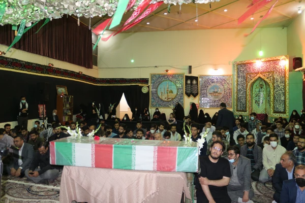 مراسم وداع با شهید گمنام در مرکز آموزش عالی شهدای مکه 4