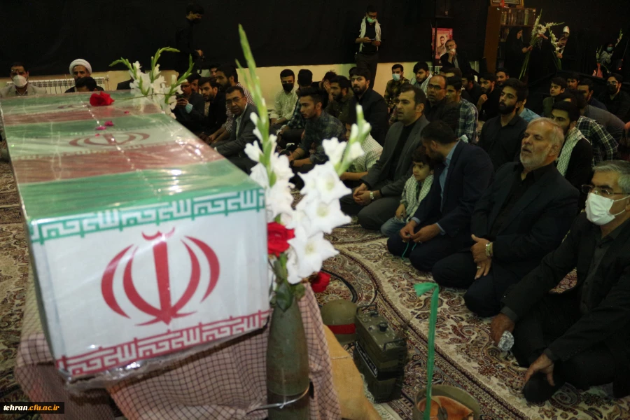 مراسم وداع با شهید گمنام در مرکز آموزش عالی شهدای مکه 5