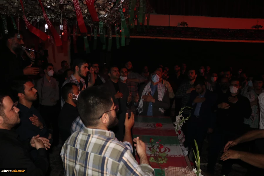 مراسم وداع با شهید گمنام در مرکز آموزش عالی شهدای مکه 12