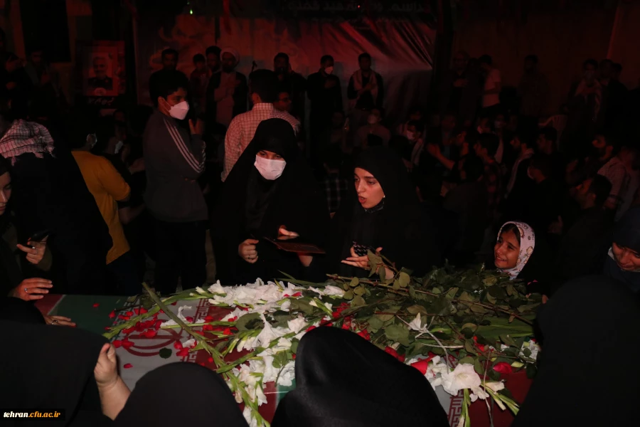 مراسم وداع با شهید گمنام در مرکز آموزش عالی شهدای مکه 15