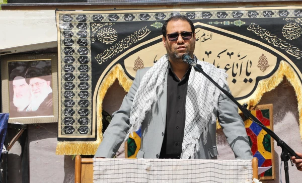 مراسم تشییع و تدفین شهید خوشنام گمنام در مرکز شهید شرافت 3